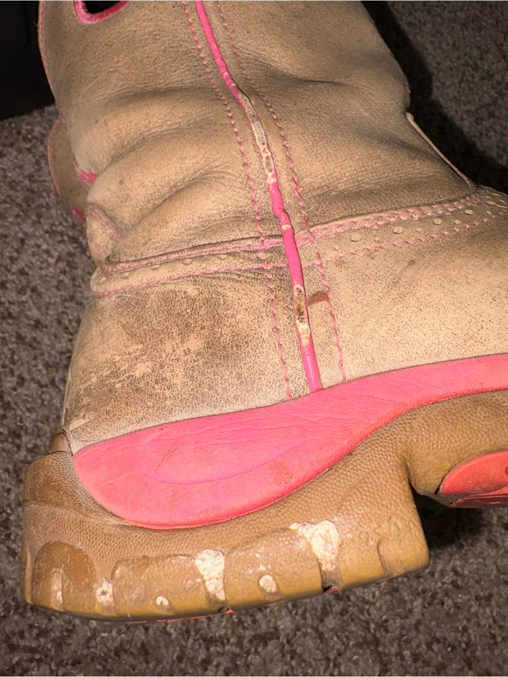 Twisted X Special Edition Pink Bow Pull-On Boots Women’s Size 9 - Picture 9 of 9